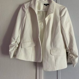 White blazer